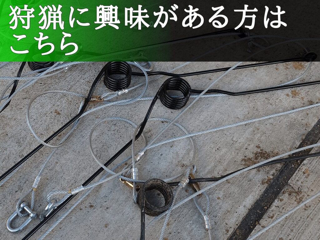 狩猟のはじめ方